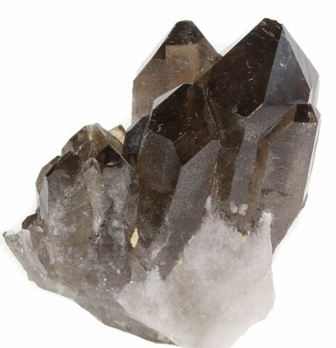 Smoky Quartz Crystal Cluster - Brazil #41998
